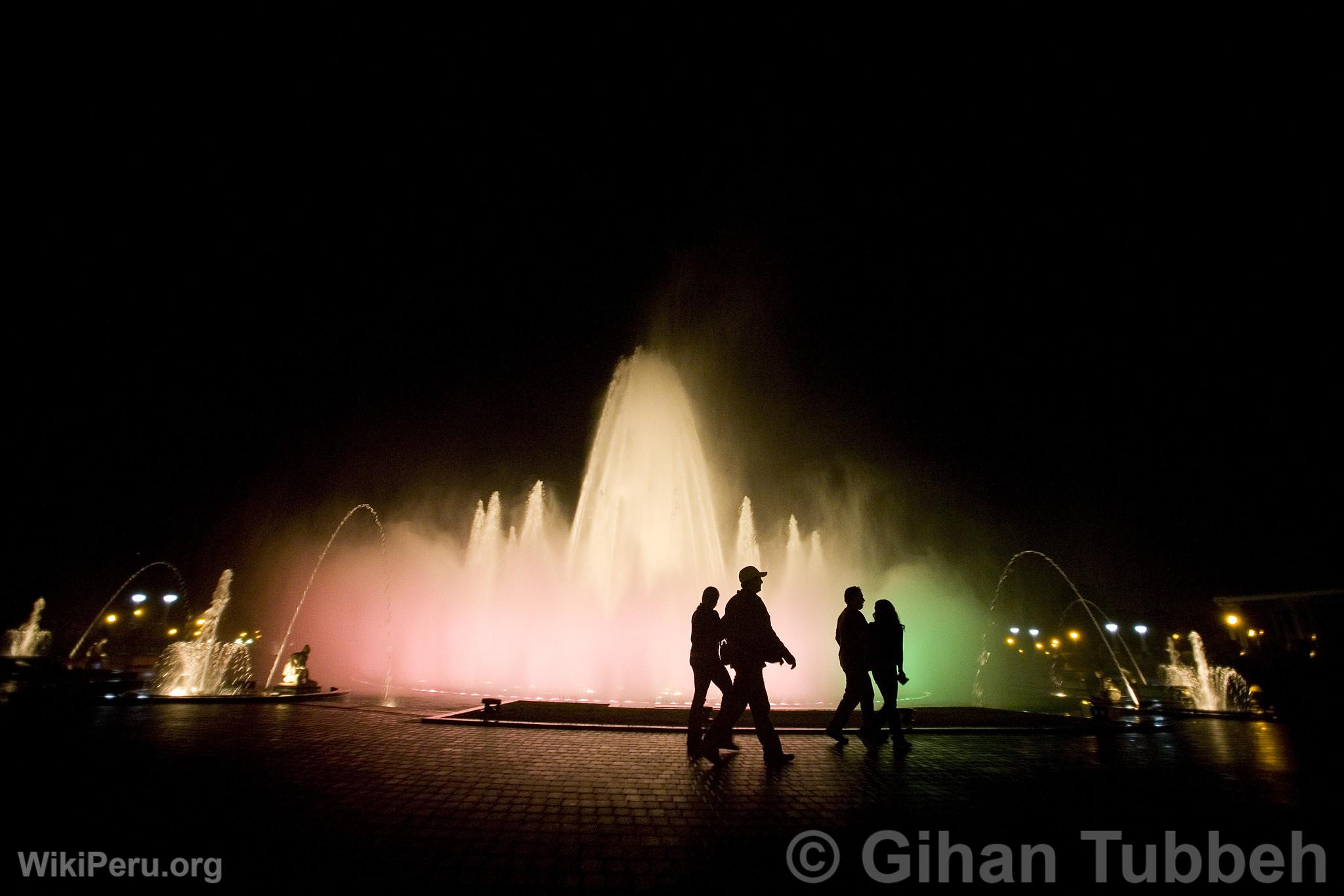 Parque de La Reserva en Lima