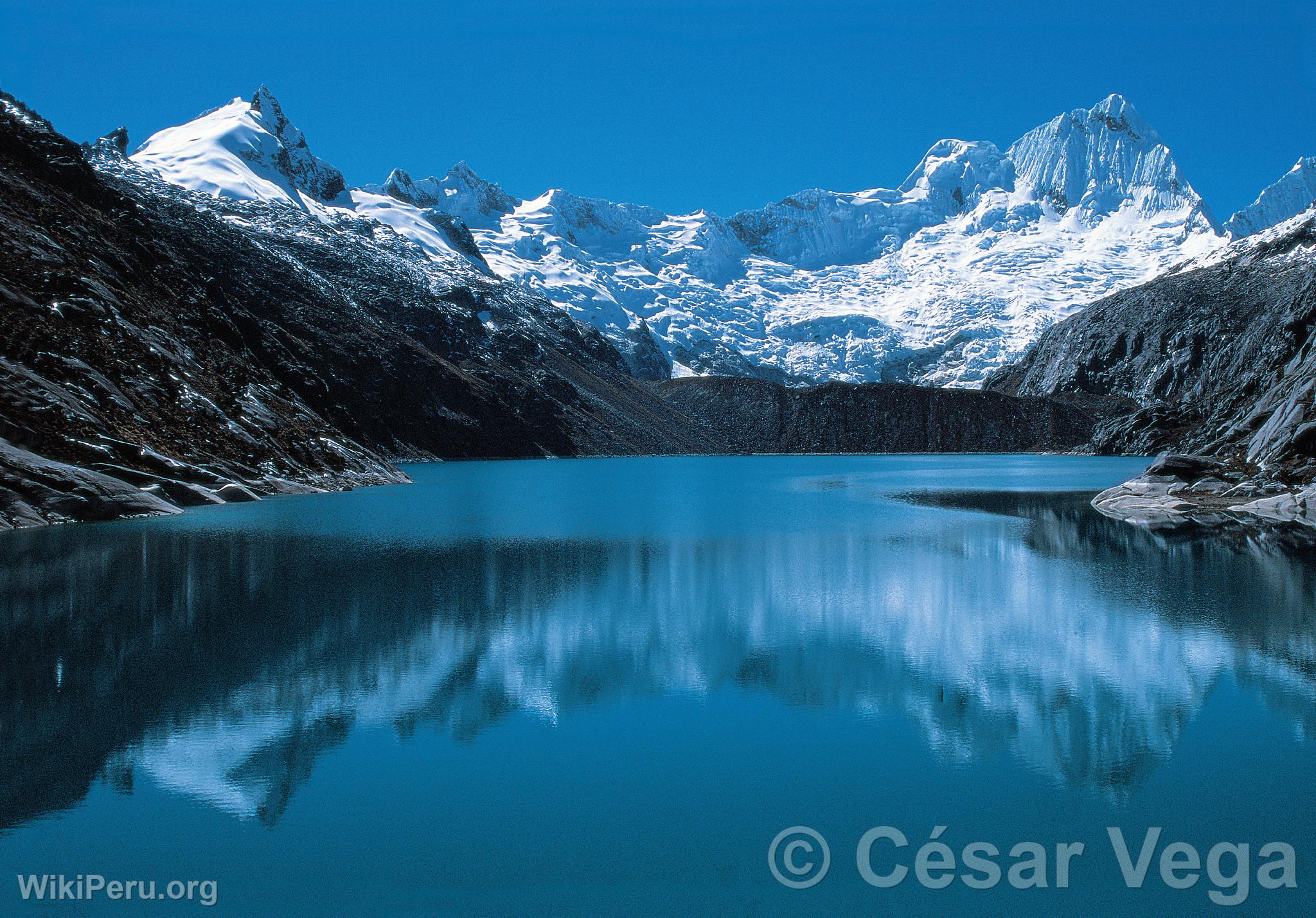 Laguna Cullicocha, Huascarn