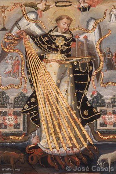 Santo Toms de Aquino. Circa 1720-40, Arequipa