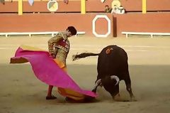 Corrida de toros en la Plaza de Acho, Lima